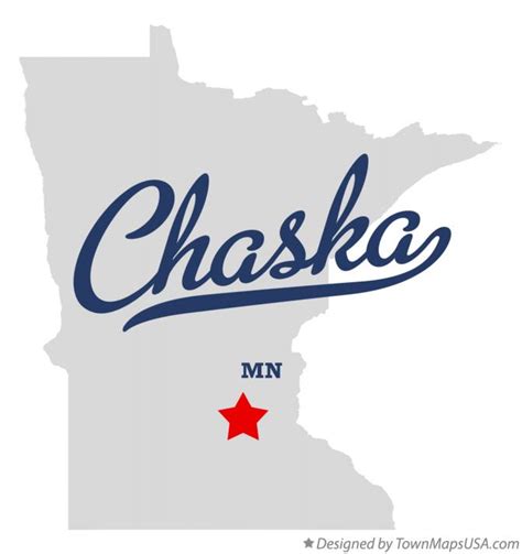 Map of Chaska, MN, Minnesota