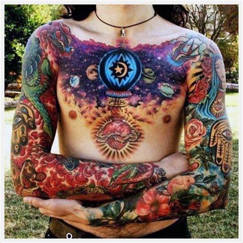 50 Breathtaking Space Tattoos (With Pictures & Ideas) | Galaxy tattoo ...