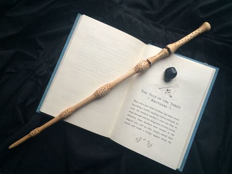 I made the Elder wand from Harry Potter. 15'' inches Elderberry ...