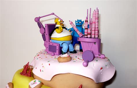 Homer Simpsons In Donut Heaven Or Hell? - CakeCentral.com