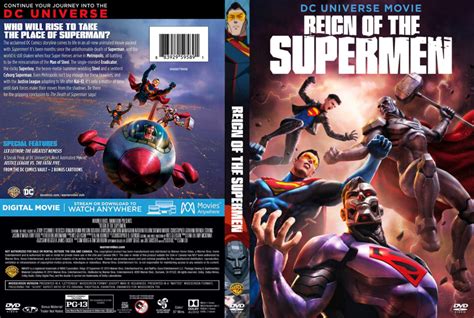 Reign of the Supermen (2019) R1 Custom DVD Cover & Label - DVDcover.Com