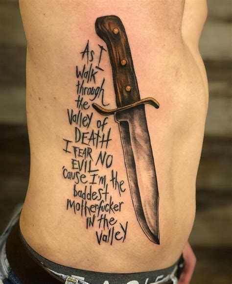 His first tattoo apparently : r/iamverybadass