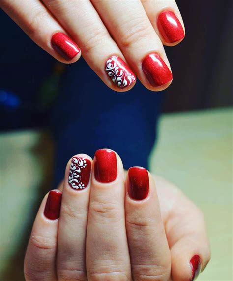 Nail Design Ideas In Red | Daily Nail Art And Design