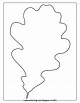 English Oak Leaf Template  Free Printable Papercraft Templates sketch template