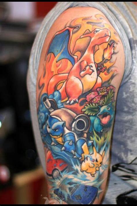 MinuteBuzz - The Happiest Media EVER ! | Pokemon tattoo, Charizard tattoo, Nerdy tattoos