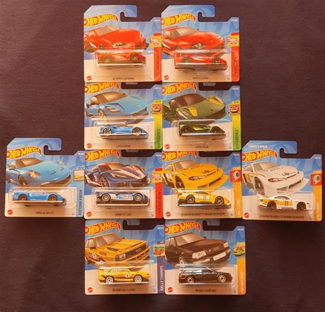 Mattel - 1:64 - 10x Cars Toys Porsche Toyota Supra GR Lotus - Catawiki