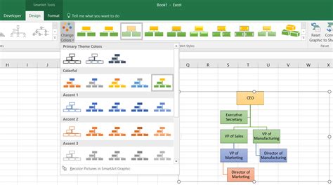 How to make an org chart in Excel | Lucidchart