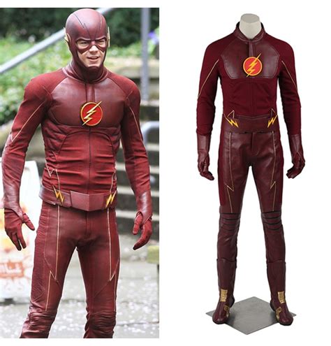 The Flash Season 4 Barry Allen Cosplay Costume Deluxe Outfit