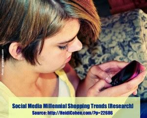 Social Media Millennial Shopping Trends [Research] - Heidi Cohen