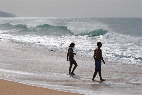 Praia Do Meco Beach in Portugal. Editorial Image - Image of autumn, portuguese: 85447900