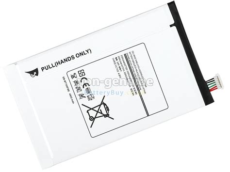 Samsung Galaxy TAB S 8.4 replacement battery from United Kingdom(4900mAh,2 cells) | BatteryBuy.co.uk