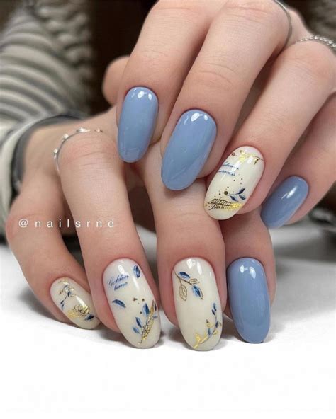 40+ Best Spring Nail Art Designs : Floral & Blue Spring Nails