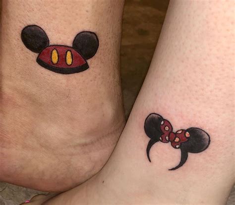 100+ Disney Couple Tattoos That Prove Fairy Tales Are Real | Disney ...