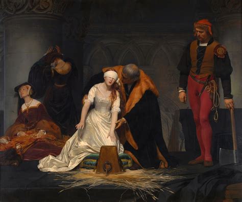 File:PAUL DELAROCHE - Ejecución de Lady Jane Grey (National Gallery de Londres, 1834).jpg ...