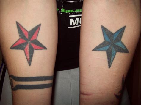 Nautical Star Tattoo Symbol