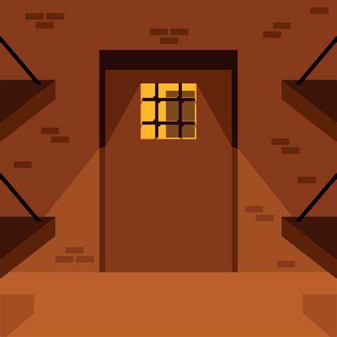 Vector Image Of A Door To Prison Cell 22648315 Vector Art at Vecteezy