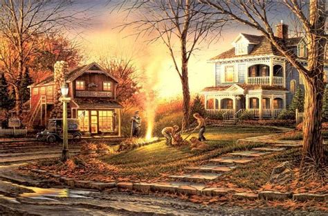 Terry Redlin. Aroma of fall | Terry redlin, Terry redlin paintings, Scenery