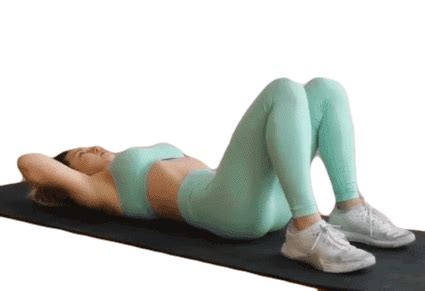 Crunches Exercise Sticker - Crunches Exercise Workout - Discover & Share GIFs