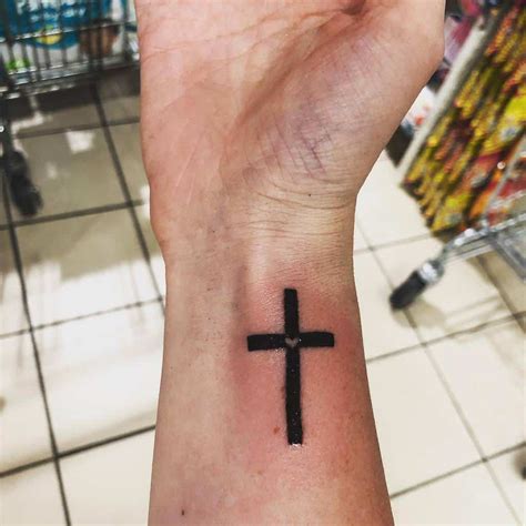 Small Cross Tattoo Wrist - 300 Small Wrist Tattoos Ideas For Girls 2020 Women Wristband Designs ...