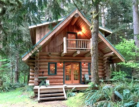 Log Cabin Pics / Small Rustic Log Cabin Exterior - DECOREDO - Modular log cabins, modular log ...