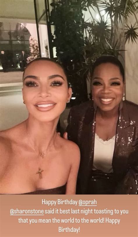 Oprah’s 69th Birthday Celebrated By Kim Kardashian, J. Lo And More