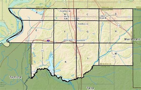 DeSoto County - Borehole Collection - MS-DEQ Geology