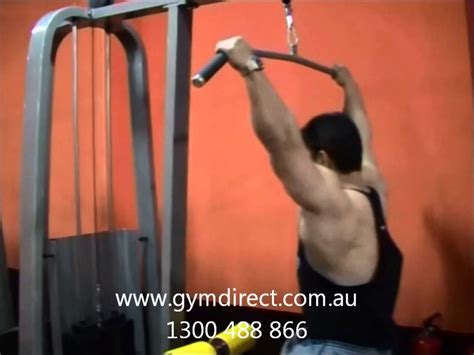 XRSMD1018 commercial lat pulldown - YouTube