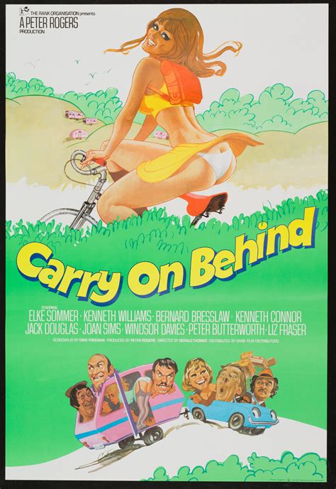 CARRY ON BEHIND Original UK One Sheet poster | Picture Palace Movie Posters