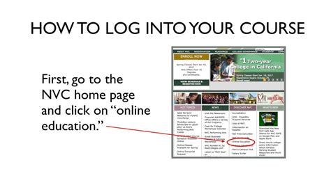 How to Log into Online Classes at Napa Valley College - YouTube