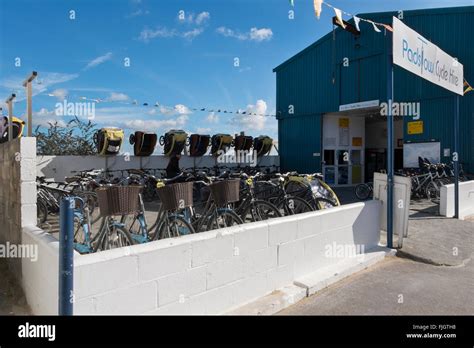 Padstow Cycle Hire, Cornwall, UK Stock Photo - Alamy