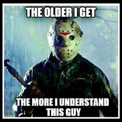 Jason Voorhees | Funny horror, Horror movies funny, Horror movies memes