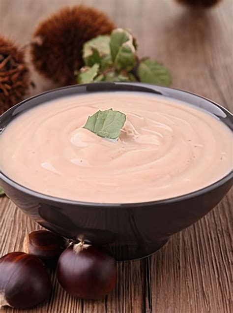 Chestnut Cream Soup: easy recipe from One Day A Recipe