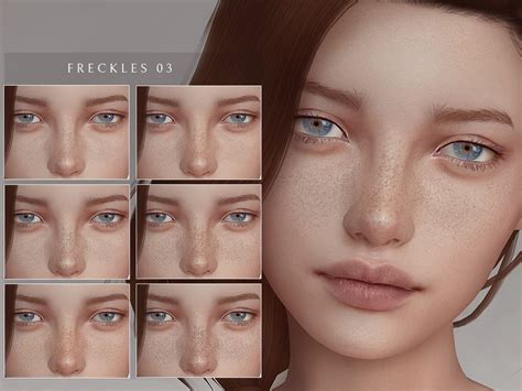 Freckles 03 from Lutessa • Sims 4 Downloads