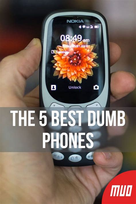 The 5 Best Dumb Phones | Dumb and dumber, Phone, Cell phone deals