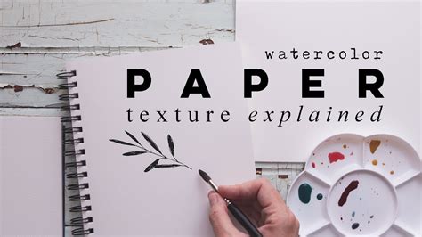 Watercolor Paper Types Explained - YouTube