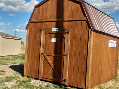 10' x 12' Loft Style wood shed. In Craig. - Shed City USA - Shed City USA