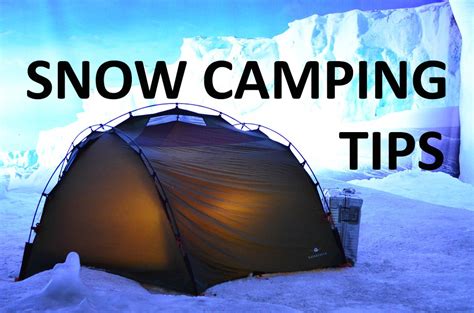 Snow Camping Tips for Cold Weather Wild Camping & Survival