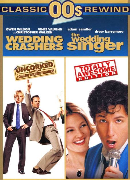 Wedding Singer/Wedding Crashers by David Dobkin, Frank Coraci, Adam ...