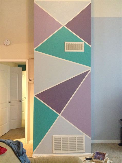Awesome Wall Paint Design Ideas With Tape 2023