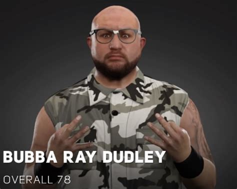 Bubba Ray Dudley | WWE 2K17 Wiki | Fandom