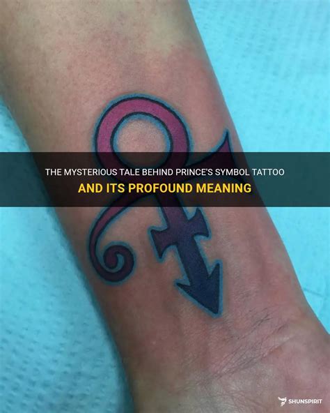 The Mysterious Tale Behind Prince's Symbol Tattoo And Its Profound Meaning | ShunSpirit