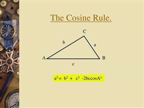PPT - The Cosine Rule. PowerPoint Presentation, free download - ID:6482242