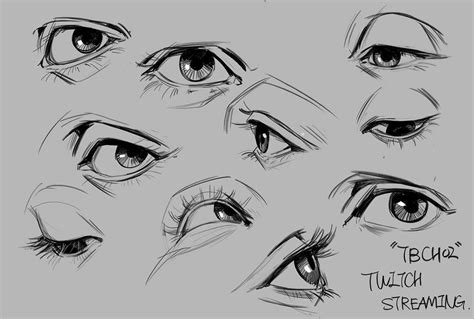 #tbchoi #drawing stream #how to draw eye ......... | Eye expressions, Male eye drawing reference ...
