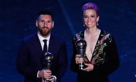 Rapinoe, Messi win FIFA player of the year awards | CTV News