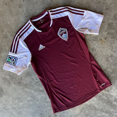 Colorado Rapids Soccer Jersey Small $20 + Depop... - Depop