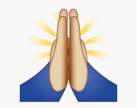 Pray Hands Emoji Png , Free Transparent Clipart - ClipartKey