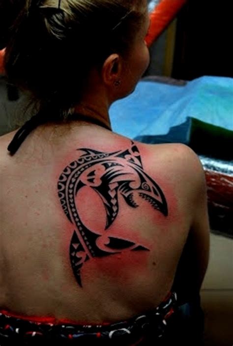 15 Awesome Tribal Shark Tattoos | Only Tribal