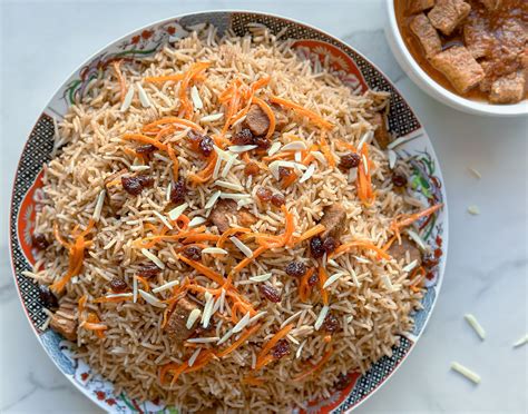 Kabuli Pulao - Afghan Brown Rice - Halfghan Kitchen