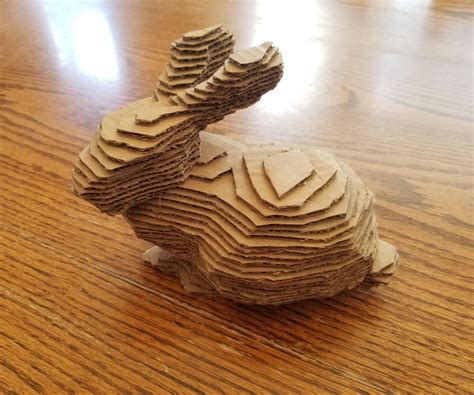 Layered Cardboard Sculpture: Step-by-Step Guide