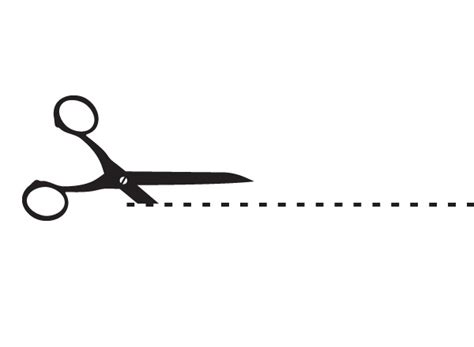 Scissors cutting line clipart – Clipartix